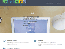 Tablet Screenshot of pclink.nl